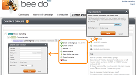 Create contacts