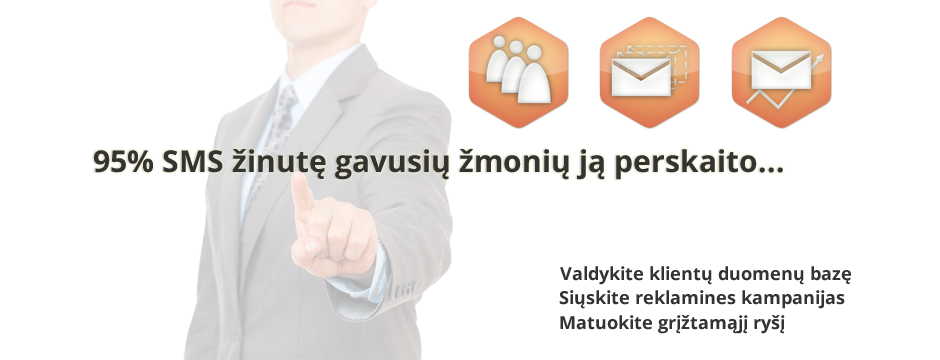 BeeDo SMS reklamos, SMS marketingo sistema